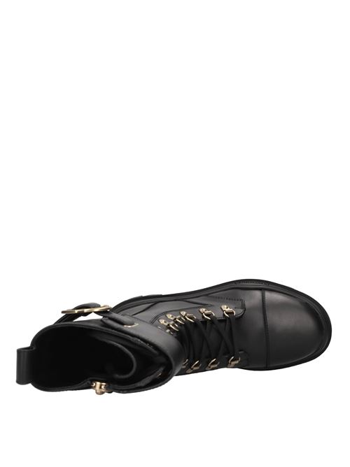 Scarponcini Larue Buckle in pelle MONCLER | LARUE BUCKLENERO